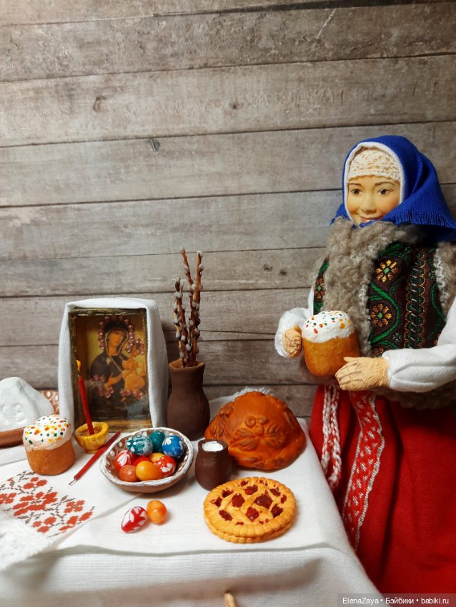 Пасха. Миниатюра — Авторские игрушки из разных материалов: синельная проволока (фото 8)