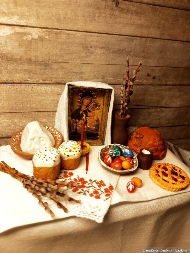 Пасха. Миниатюра — Авторские игрушки из разных материалов: синельная проволока (фото 4)