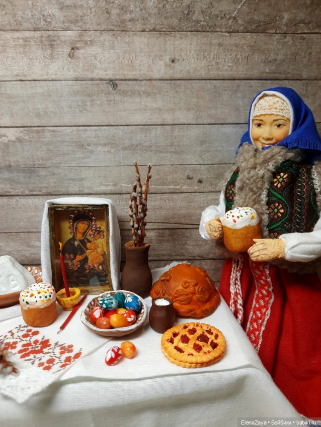 Пасха. Миниатюра — Авторские игрушки из разных материалов: синельная проволока (фото 9)