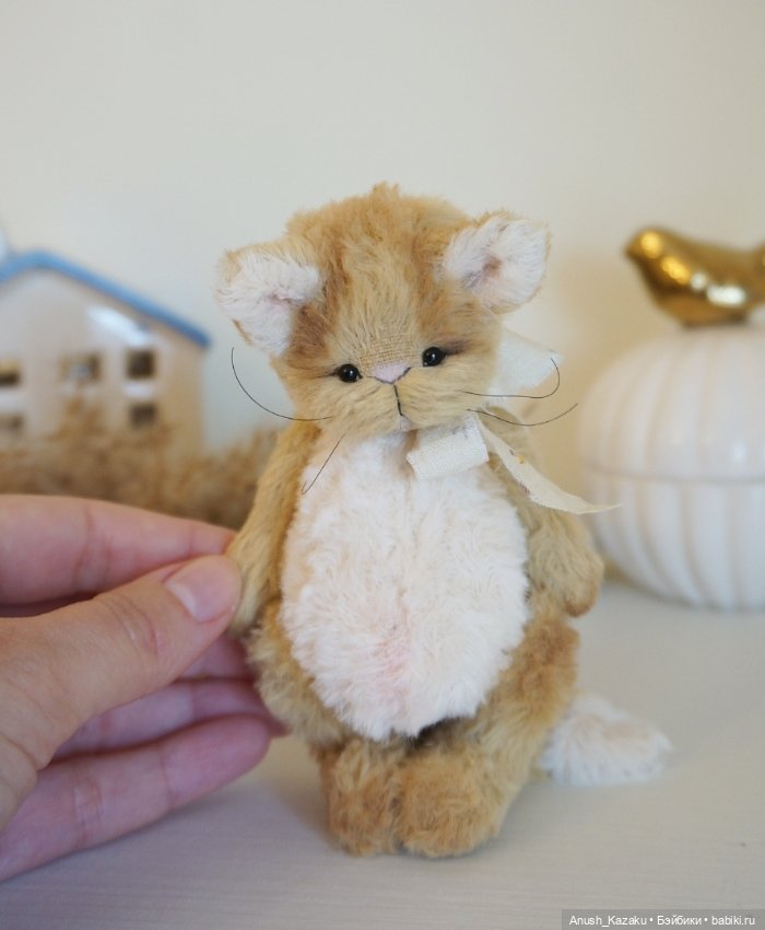 Котёночек Лео ❤️ — Авторские мишки Тедди и друзья: фото (фото 3)