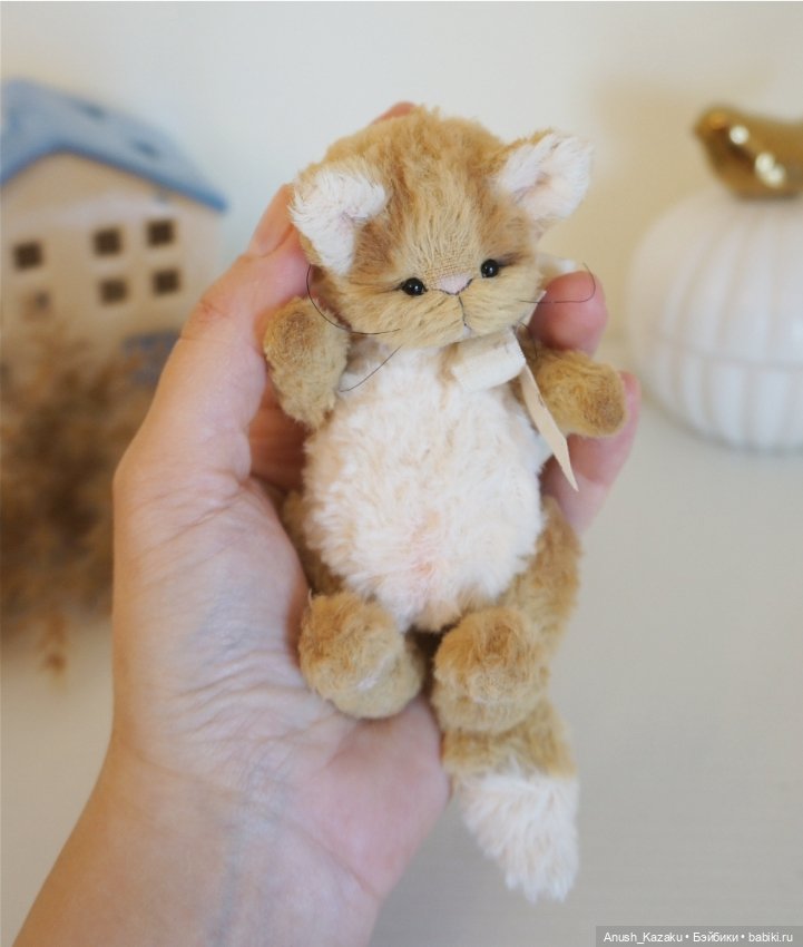 Котёночек Лео ❤️ — Авторские мишки Тедди и друзья: фото (фото 4)