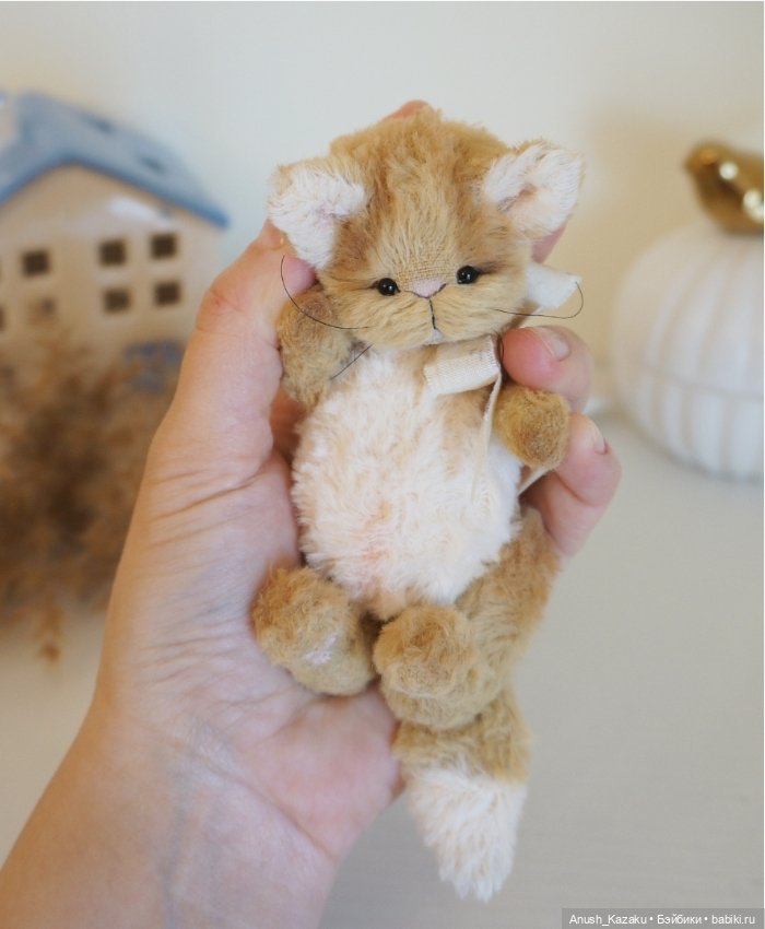 Котёночек Лео ❤️ — Авторские мишки Тедди и друзья: фото