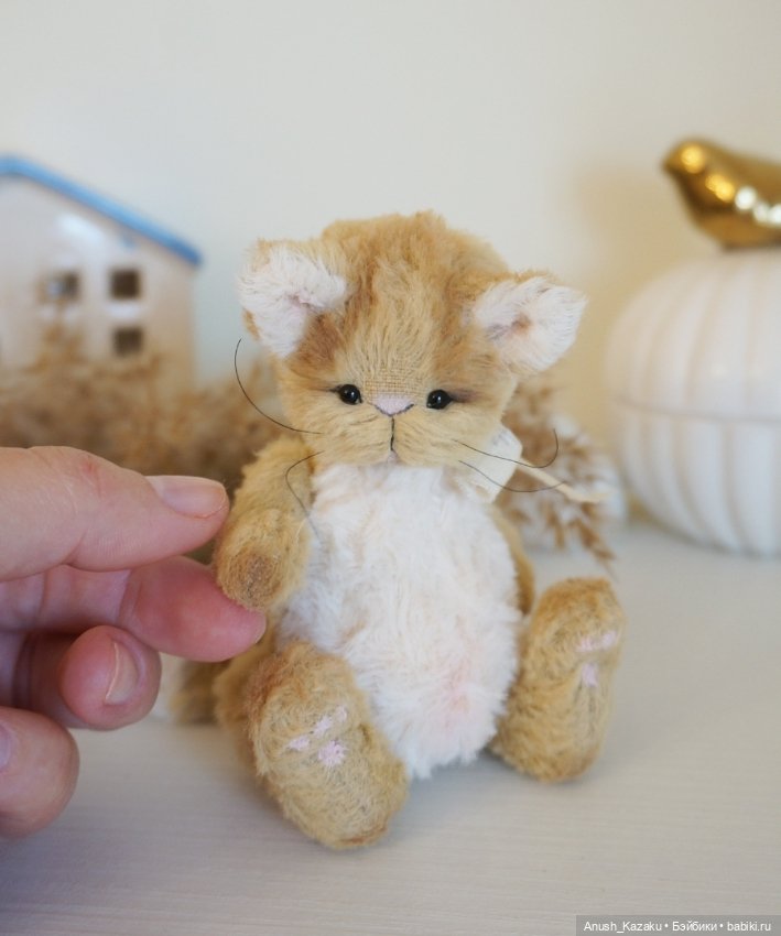 Котёночек Лео ❤️ — Авторские мишки Тедди и друзья: фото (фото 5)