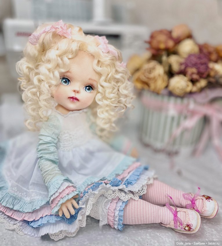 Принцесса. Текстильная кукла Ирина Томашевская