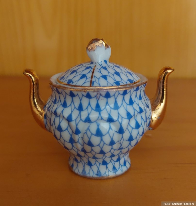 Посуда для кукол тоже должна быть прекрасна (фото 4)