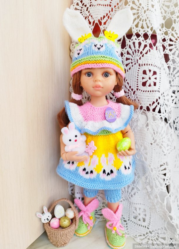 Ещё один яркий комплект одежды к Пасхе (фото 8)