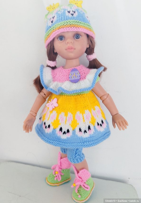 Ещё один яркий комплект одежды к Пасхе (фото 7)