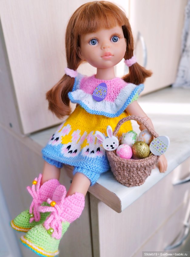 Ещё один яркий комплект одежды к Пасхе (фото 2)