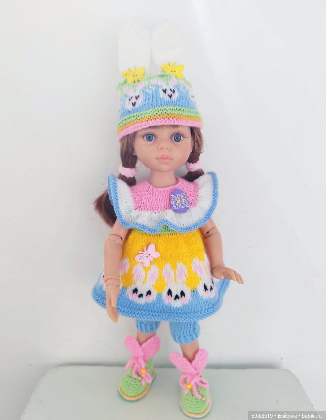 Ещё один яркий комплект одежды к Пасхе (фото 6)