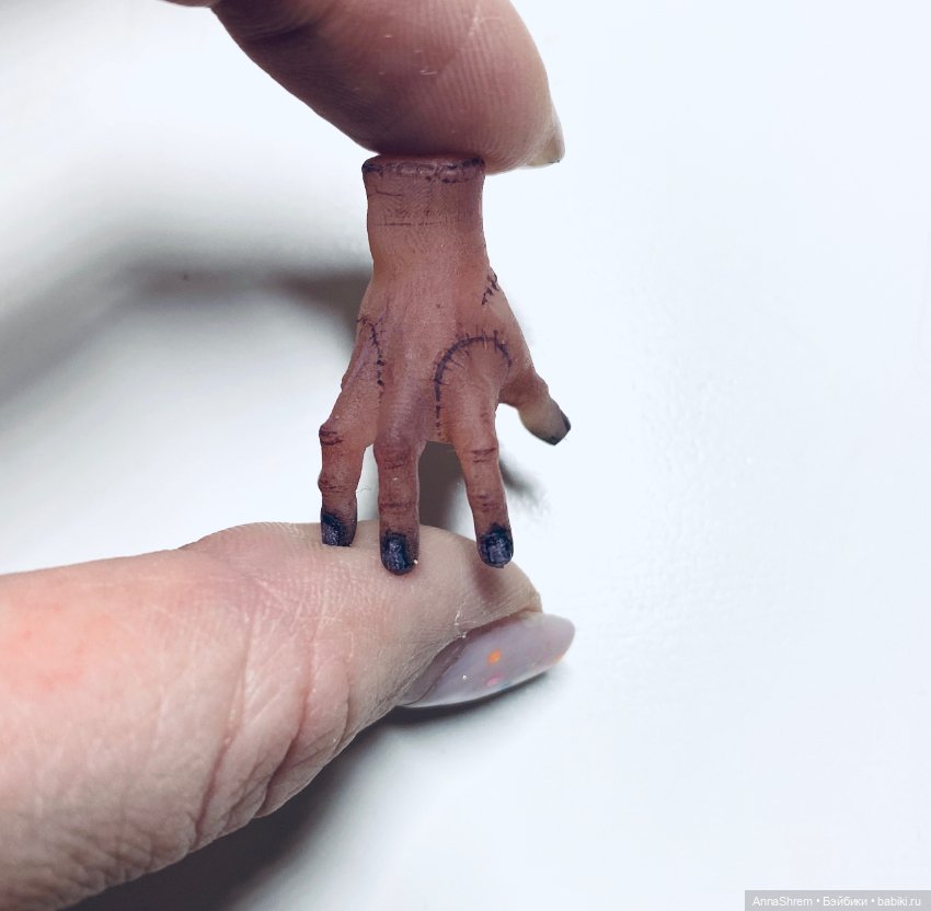 Wednesday ООАК Monster High (фото 7)