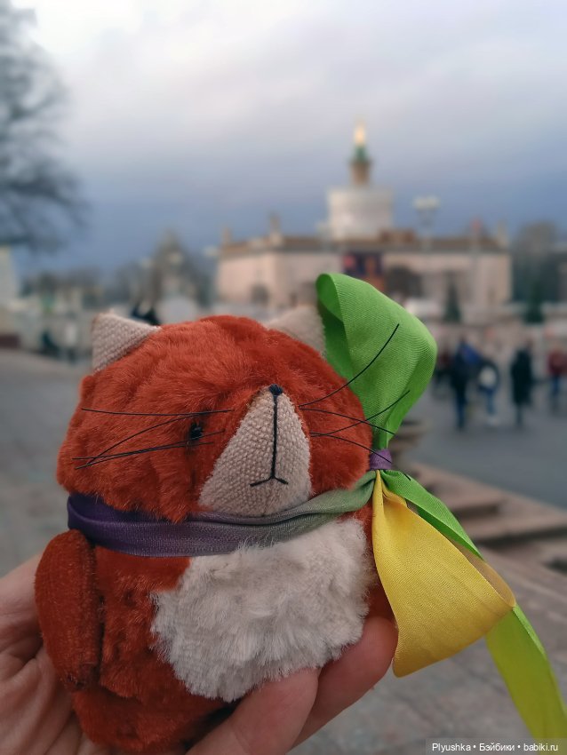 Мистер Лис. ВДНХ. Весна — Домашние фото авторских игрушек: Тедди