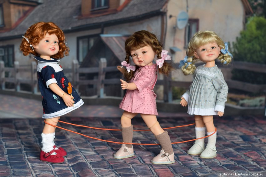 ООАК Паола Рейна, Paola Reina серия кукол Дети нашего двора, дети СССР (фото 2)