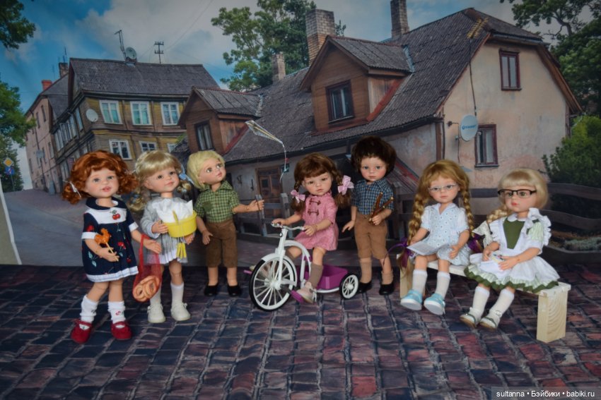 ООАК Паола Рейна, Paola Reina серия кукол Дети нашего двора, дети СССР (фото 4)