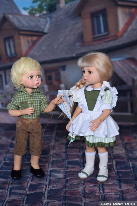 ООАК Паола Рейна, Paola Reina серия кукол Дети нашего двора, дети СССР (фото 10)