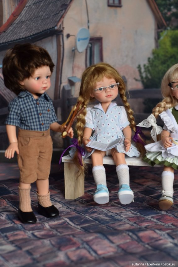 ООАК Паола Рейна, Paola Reina серия кукол Дети нашего двора, дети СССР