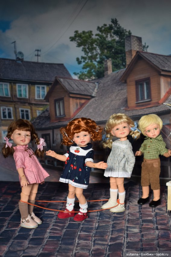 ООАК Паола Рейна, Paola Reina серия кукол Дети нашего двора, дети СССР (фото 5)