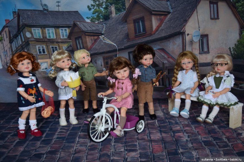 ООАК Паола Рейна, Paola Reina серия кукол Дети нашего двора, дети СССР (фото 3)