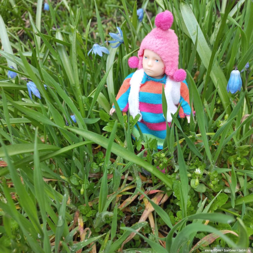 Весна..подснежники — Куклы Минимир (Minimir): Пупсы 7 и 11 см (фото 2)