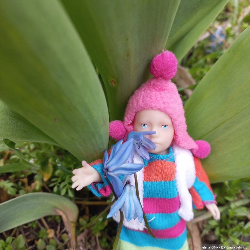 Весна..подснежники — Куклы Минимир (Minimir): Пупсы 7 и 11 см (фото 6)