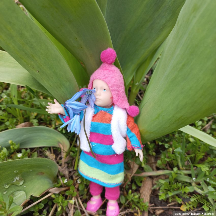 Весна..подснежники — Куклы Минимир (Minimir): Пупсы 7 и 11 см (фото 5)