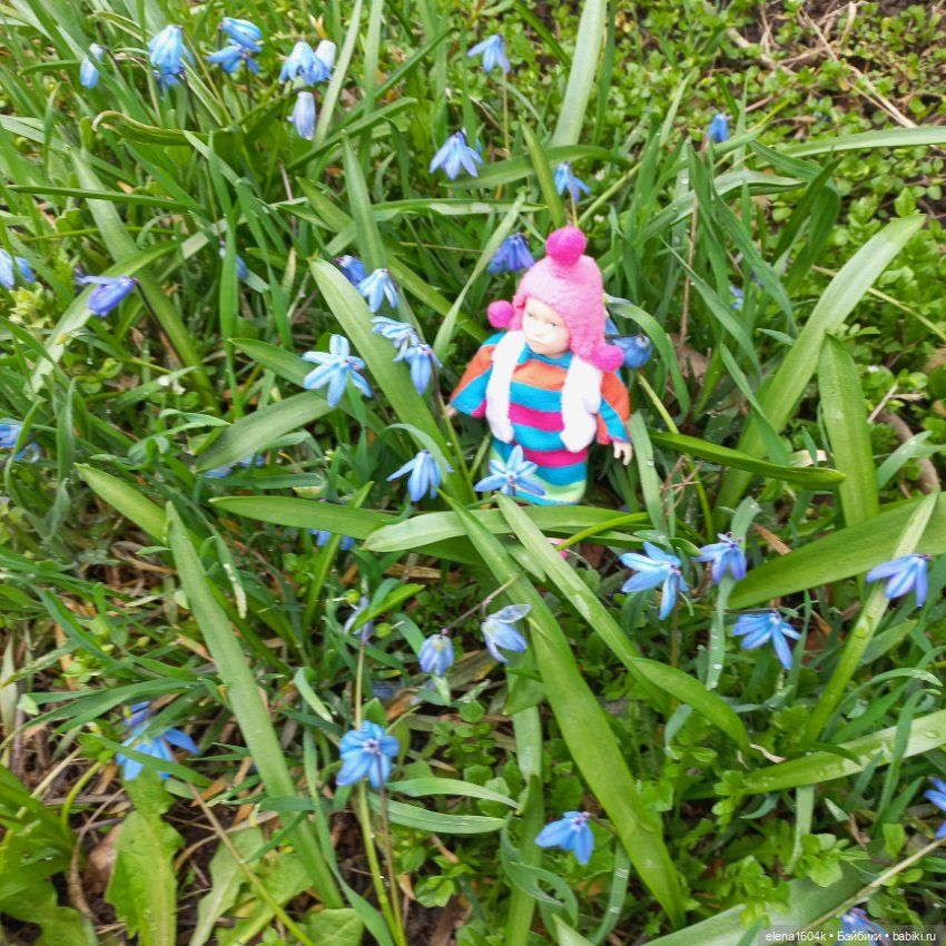 Весна..подснежники — Куклы Минимир (Minimir): Пупсы 7 и 11 см (фото 3)