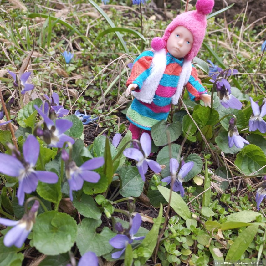 Весна..подснежники — Куклы Минимир (Minimir): Пупсы 7 и 11 см