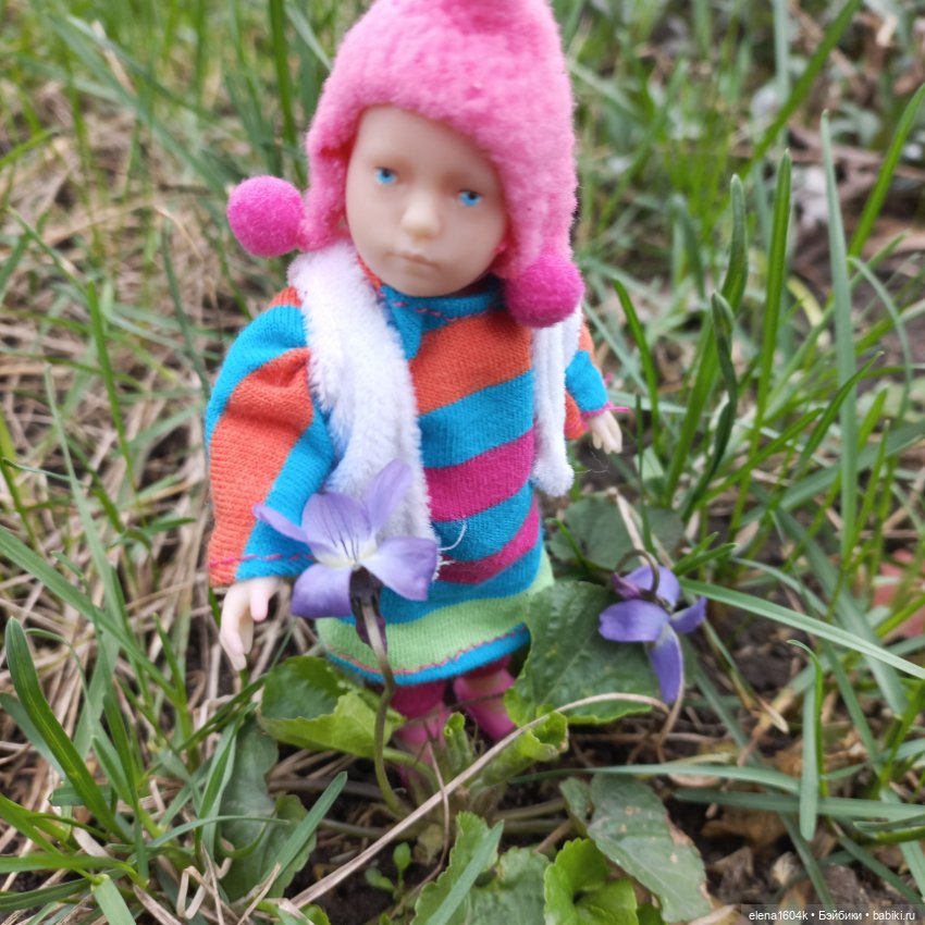 Весна..подснежники — Куклы Минимир (Minimir): Пупсы 7 и 11 см (фото 10)