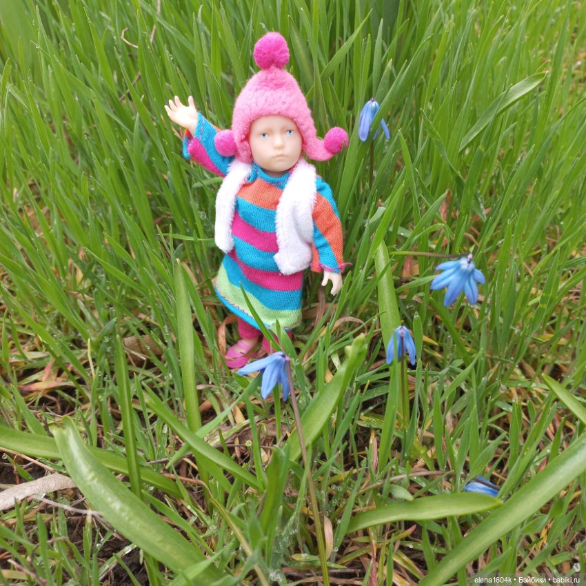 Весна..подснежники — Куклы Минимир (Minimir): Пупсы 7 и 11 см