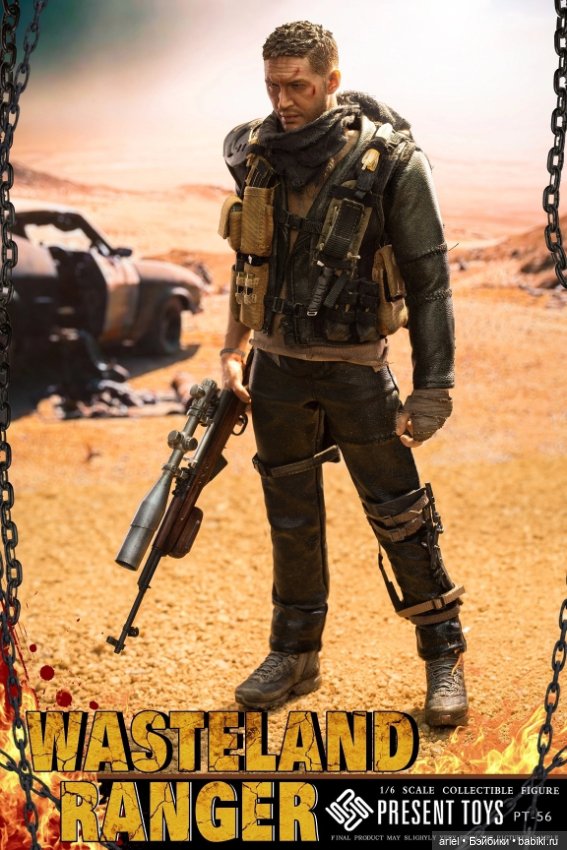 Present Toys анонсировали фигурку Макса Рокатански по мотивам фильма «Безумный Макс: Дорога ярости» (фото 6)