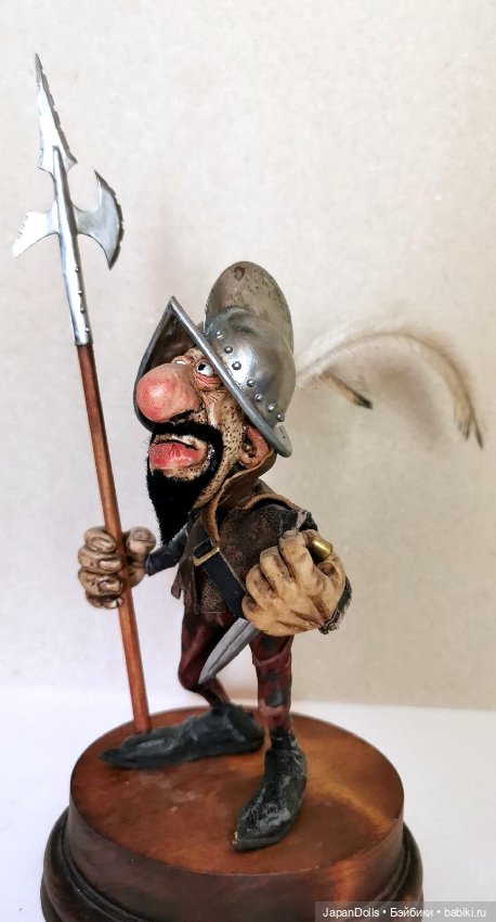 Конкистадор Альфонсо Визгун на выставке "Куклы с характером. Перезагрузка"