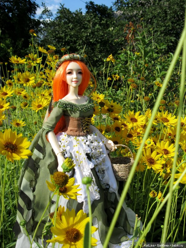 Принцесса в цветах — Куклы Supia Doll (Супия): корейские BJD (БЖД) (фото 2)