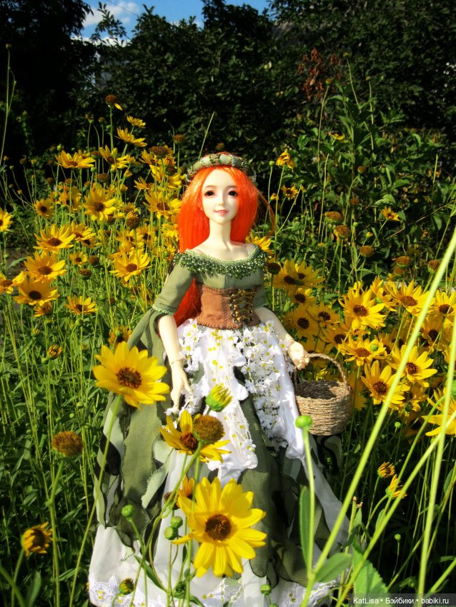 Принцесса в цветах — Куклы Supia Doll (Супия): корейские BJD (БЖД) (фото 3)
