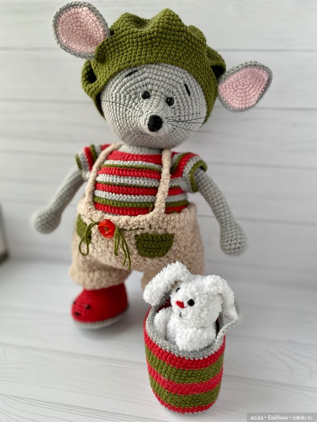 Ох уж эти Мышки - Мишки — Вязаные игрушки и амигуруми: крючком (фото 5)