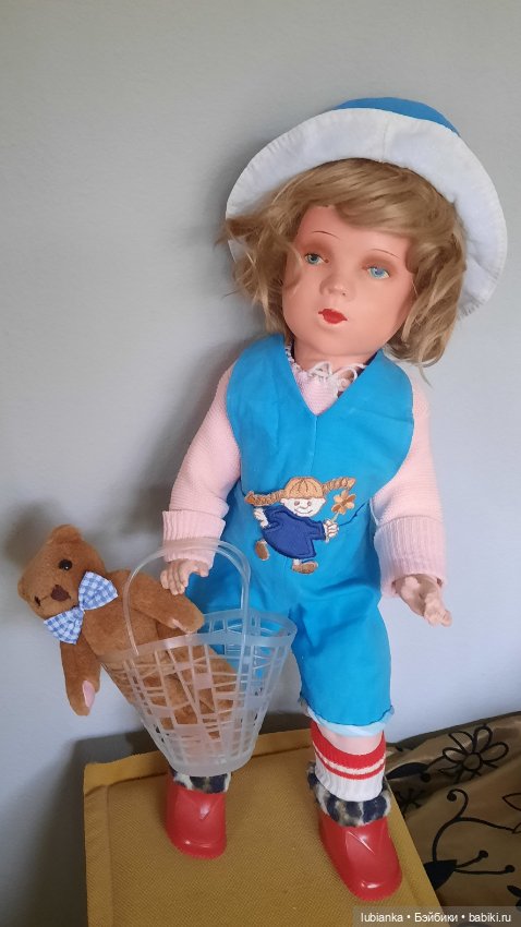 Назад,в детство🧸🎈🎈🎈🚀 — Винтажные куклы ГДР (Немки): Бигги (фото 7)