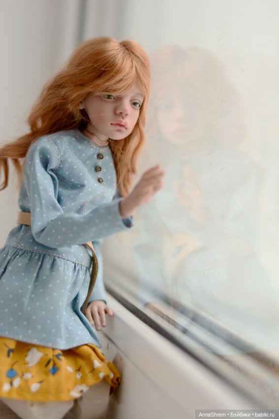 Ptichka Lora один день из жизни авторской куклы у коллекционера