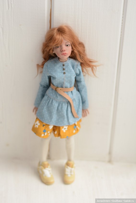 Ptichka Lora один день из жизни авторской куклы у коллекционера (фото 6)