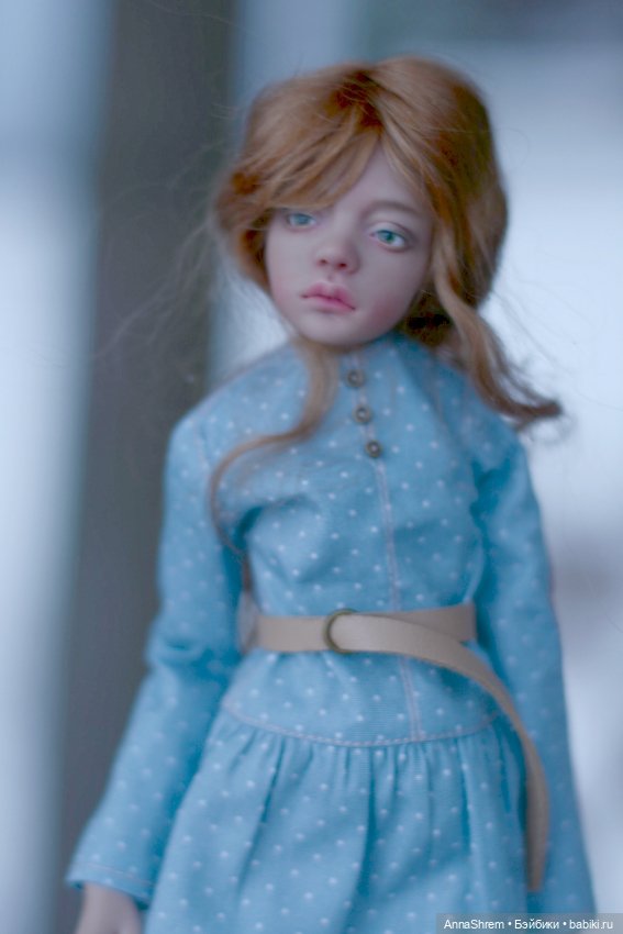 Ptichka Lora один день из жизни авторской куклы у коллекционера