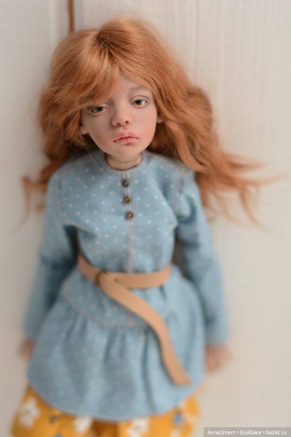 Ptichka Lora один день из жизни авторской куклы у коллекционера (фото 5)