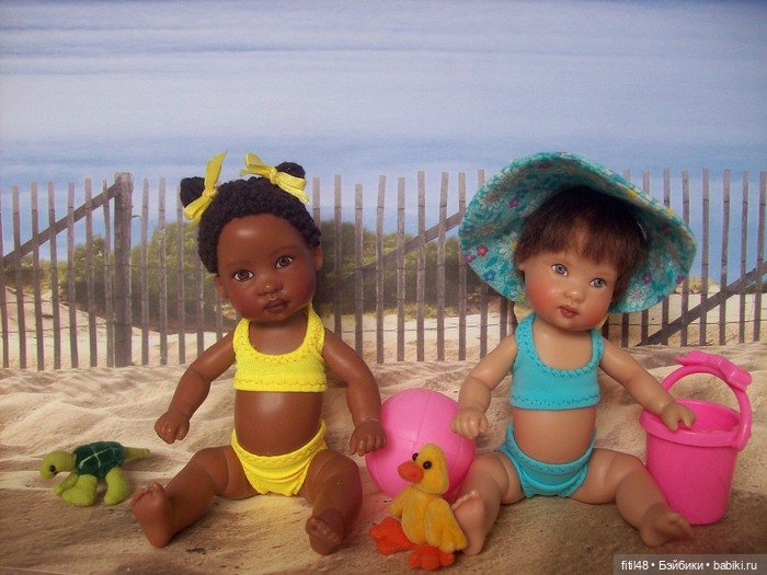 Задумчивые девочки — куклы Хелен Киш (фото 4)