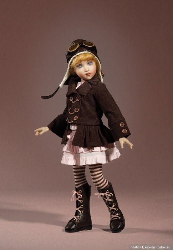 Задумчивые девочки — куклы Хелен Киш