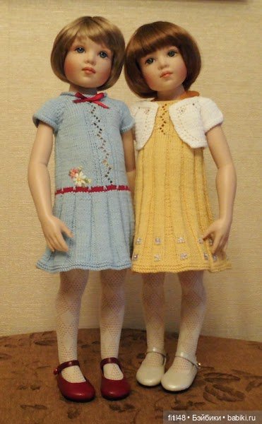 Задумчивые девочки — куклы Хелен Киш