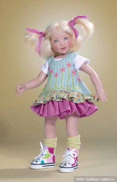 Задумчивые девочки — куклы Хелен Киш (фото 9)