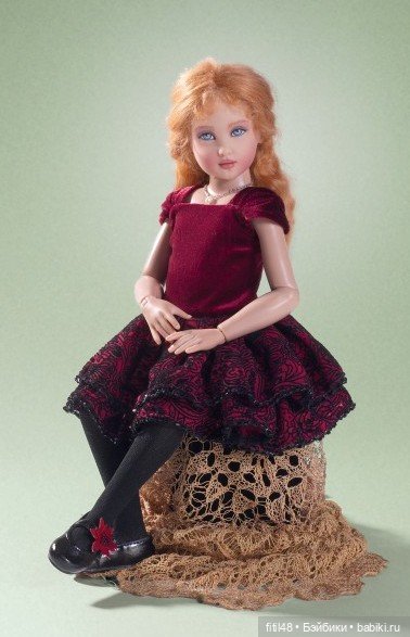 Задумчивые девочки — куклы Хелен Киш (фото 10)