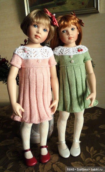 Задумчивые девочки — куклы Хелен Киш