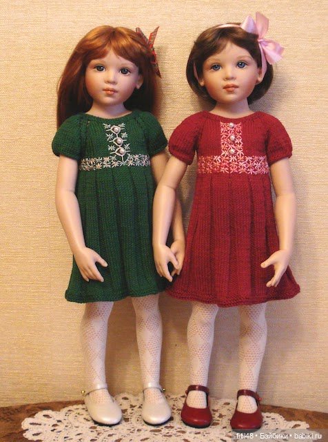 Задумчивые девочки — куклы Хелен Киш