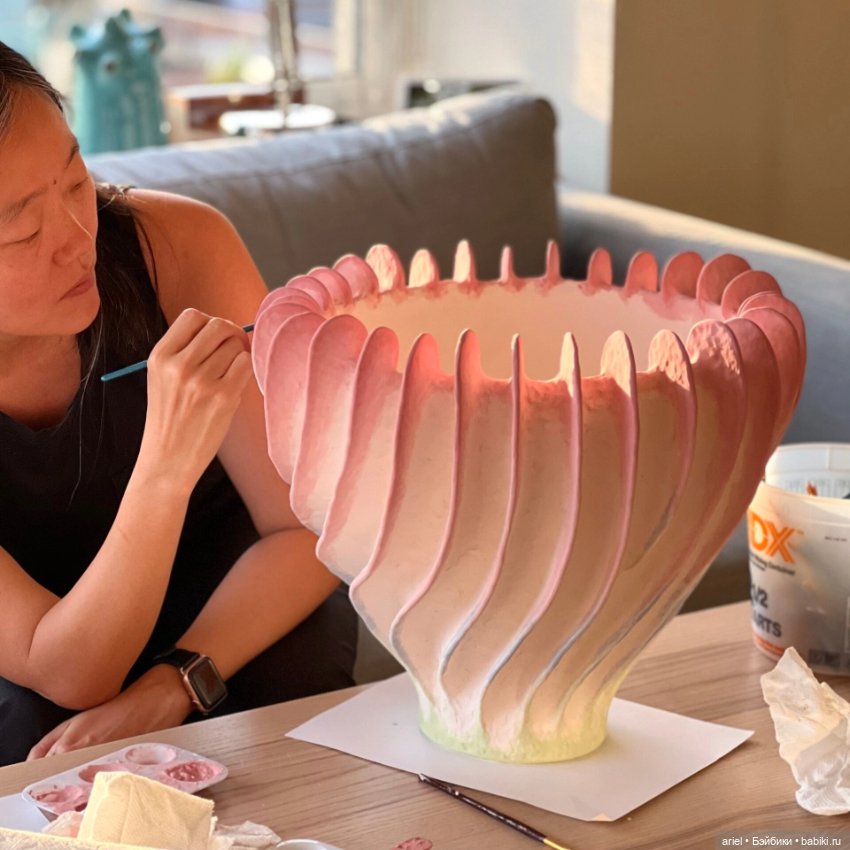 Абстрактная керамика художницы Дженни Бэк (Janny Baek) (фото 10)