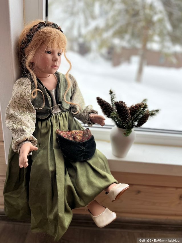 Корзина с еловыми шишками (фото 4)