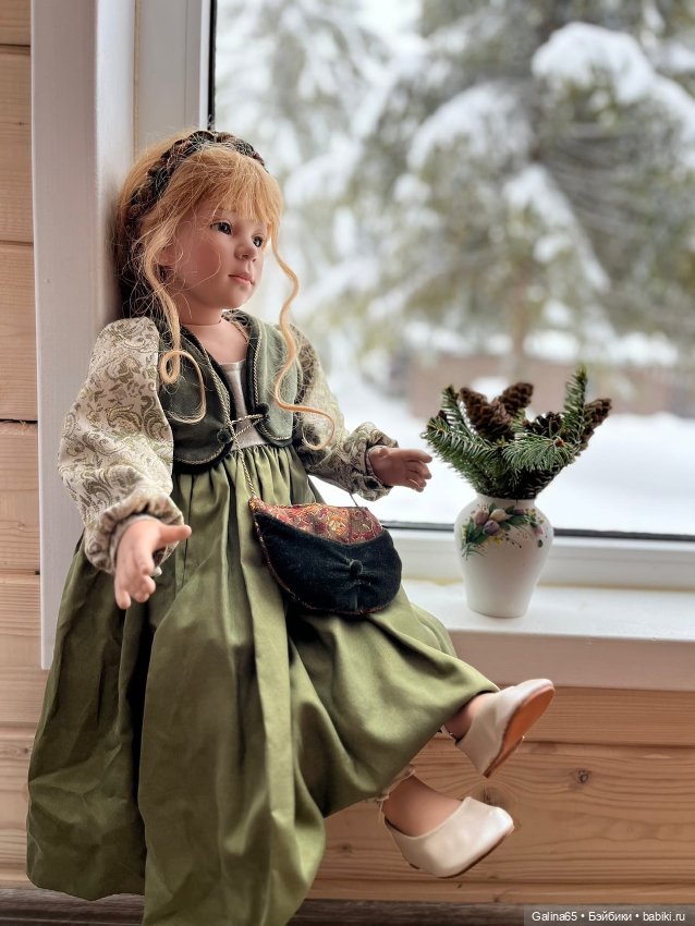 Корзина с еловыми шишками (фото 7)