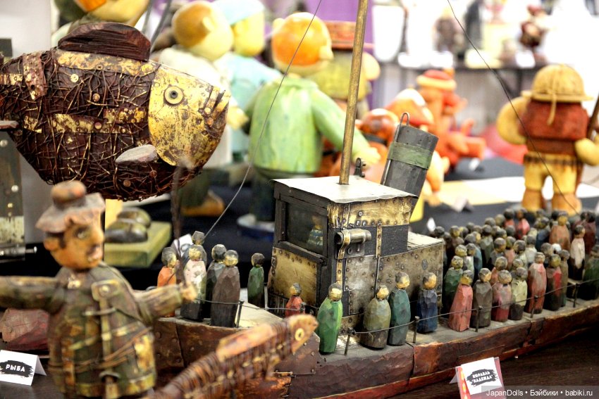 Фотозарисовка "Счастливые люди" на выставке "Куклы с характером. Перезагрузка" (фото 6)