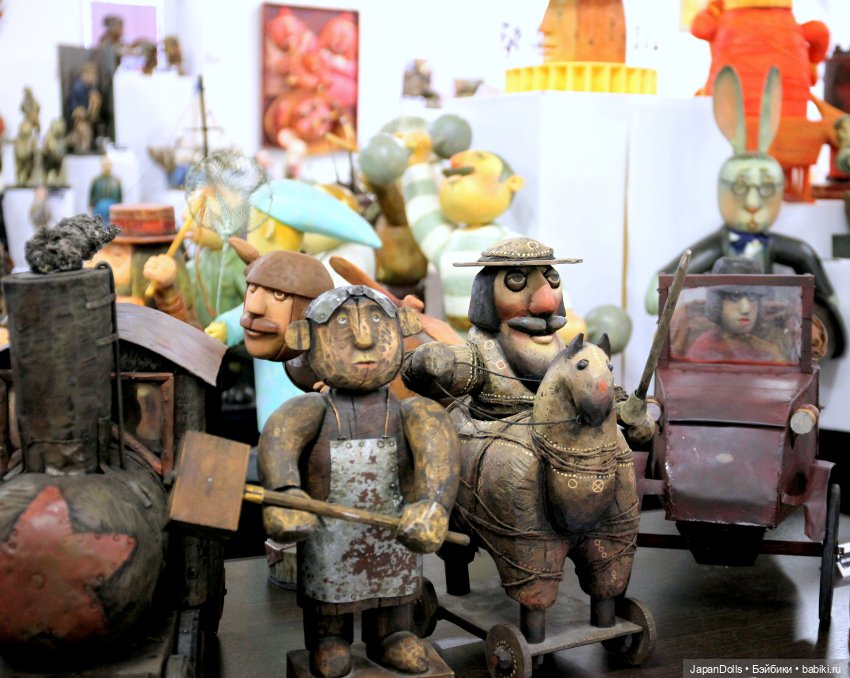 Фотозарисовка "Счастливые люди" на выставке "Куклы с характером. Перезагрузка" (фото 4)